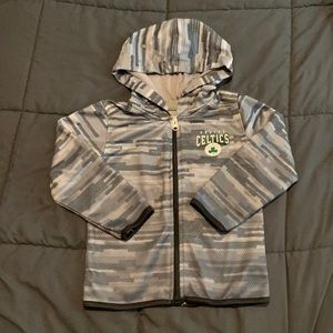 NBA Boston Celtics Zip Up Hoodie 4T